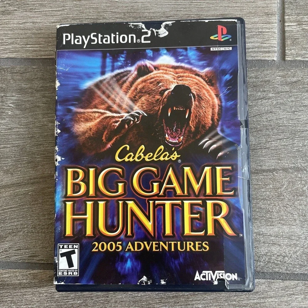 PS2 Cabela's Big Game Hunter 2005 (Sony Playstation 2) Complete